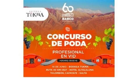 En Cafayate se realizará la 6ta edición del Concurso de Poda