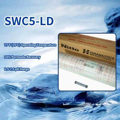 Nitto Hydranautics RO Sea Water Membrane SWC5 Ld RO Membrane China