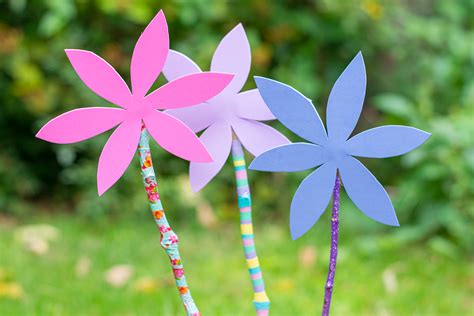 How To Make Foam Flowers With Sticks