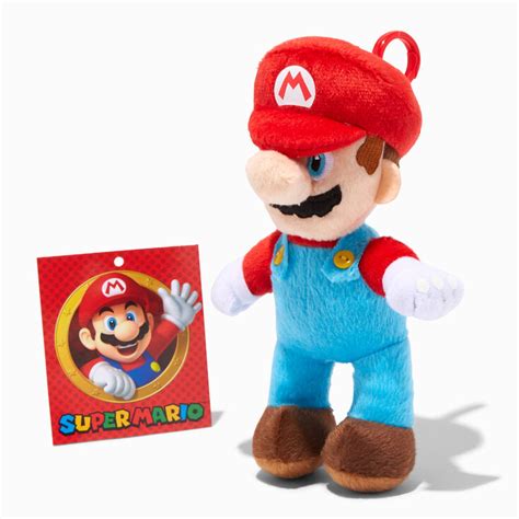 Super Mario™ Mario Plush Keychain | Claire's US