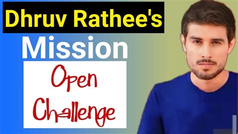 Open Challenge To Dhruv Rathee Dhruvrathee YouTube