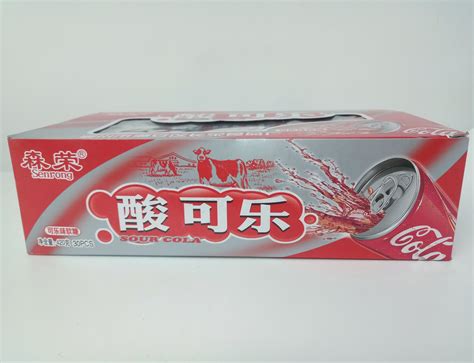 Sour Cola Flavor Long Stick Shape Chewy Milk Candy Good Taste