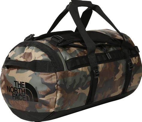 The North Face Base Camp Duffel M Kelp Tan Camotnf Black Duffel Bags