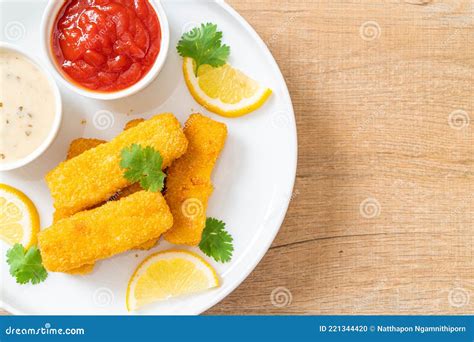 Fried Fish Finger Stick Or French Fries Fish Stock Photo Image Of