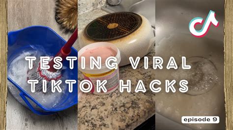 Testing Viral Tik Tok Cleaning Hacks Ep 9 YouTube