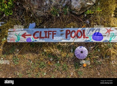 Sign For Cliff Pool A Hot Spring On Gandll Kin Gwaayyaay Aka