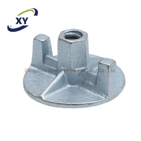 Formwork Accessories Cast Iron Tie Rod System Wing Anchor Nut With