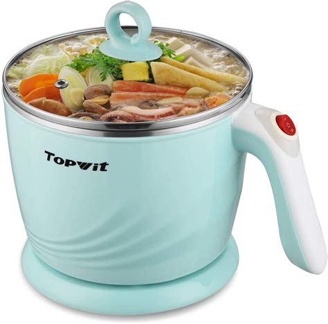 Topwit Electric Hot Pot Mini Electric Cooker Noodles Cooke Topwit Topwit Walmart En L Nea