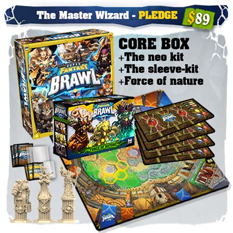 Super Fantasy Brawl by Mythic Games - Master Wizard - gamefound.com