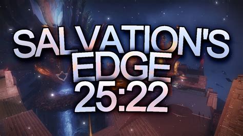 Salvations Edge In 25 Minutes Speedrun World Record 25 22 YouTube