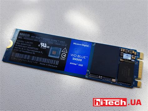 Обзор Ssd накопителя Wd Blue Sn500 Nvme Hi Tech Ua