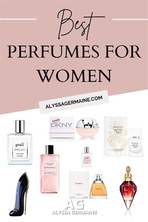 The Best Perfumes For Women In All Sizes And Colors With Text