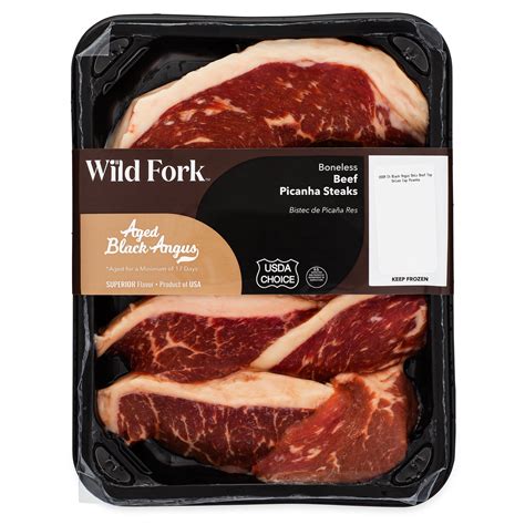 Usda Choice Black Angus Beef Picanha Steaks Wild Fork Foods