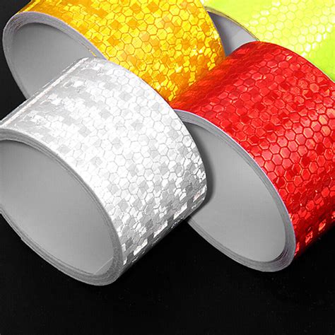 Safety Mark Reflective Tape Stickers Car Styling Self Adhesive Warning