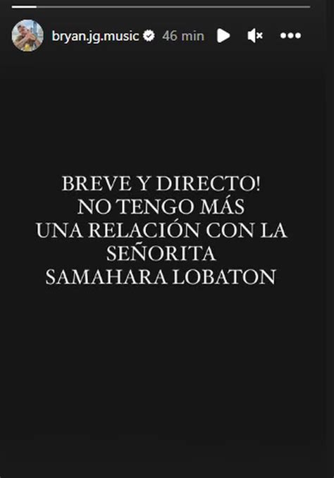 Samahara Lobatón y Bryan Torres terminaron su relación La Razón