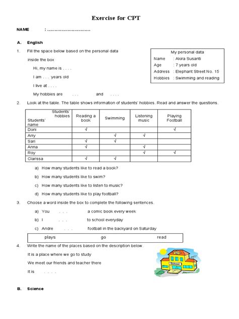 Exercise For Cpt Pdf