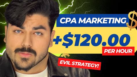 CPA Marketing Free Traffic Method Get Paid 120 00 Per Hour CPA