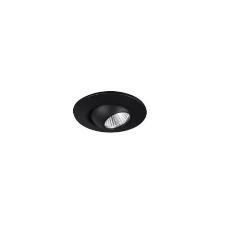 Oprawa Wpustowa Max Yuca Round Tilted Black 3w