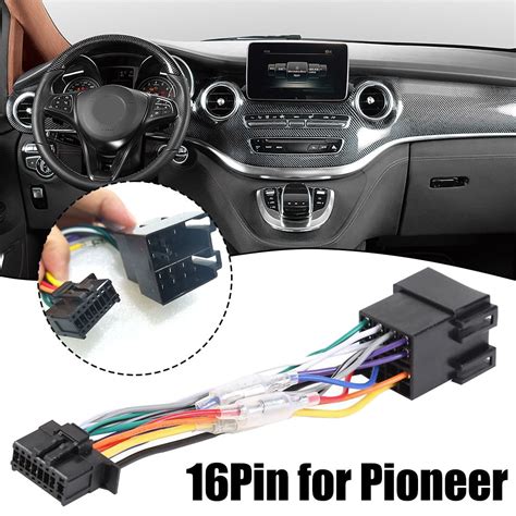 Fule 16 Pin Car Radio Wiring Harness Connector Adaptor Cable For