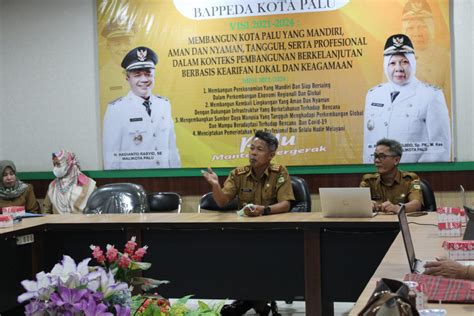 Launching Aplikasi Satu Data Perencanaan Pembangunan Daerah Kota Palu