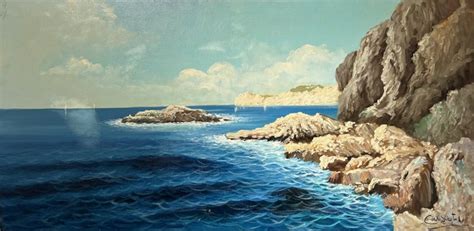 Carlo Casati 1889 1965 Costa Di Capri Catawiki