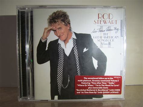 ROD STEWART As Time Goes By The Great American Songbook Vol II CD