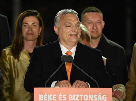 Hungary Orban Hails ‘great Victory After Landslide Election Win