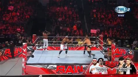 The Street Profits Vs The Brawling Brutes Wwe Raw 19092022 En