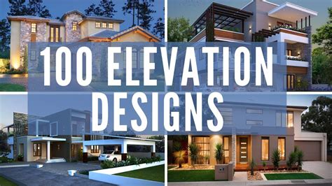 Modern Residential Building Elevation Designs