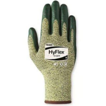 Ansell Hyflex Cut Resistant Gloves Ansell Green Nitrile Palm