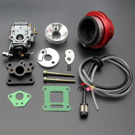 Mm Carburador Carb Carby Kit De Pilha Filtro Ar Linha Combust Vel