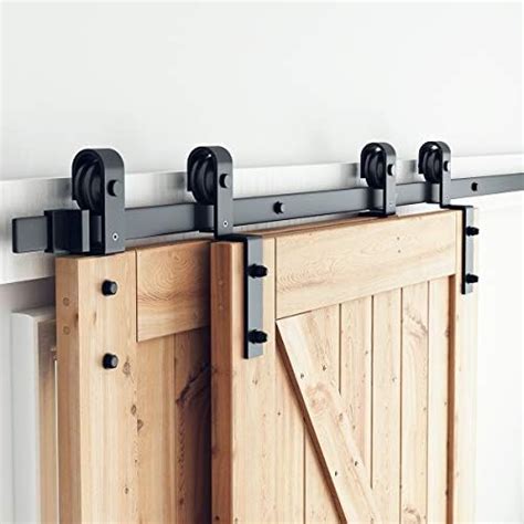 Amazon Zekoo Ft Single Track Bypass Barn Door Hardware Kit