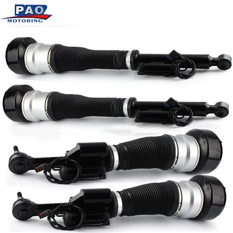 4PC Front Rear Air Suspension Strut For Mercedes S Class W221 CL550