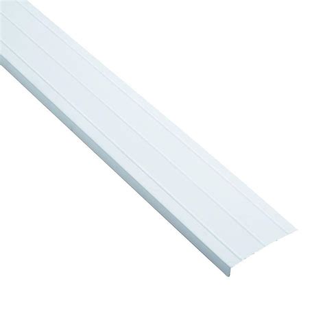 Gibraltar Building Products 6 In X 144 In Birch White Aluminum Fascia