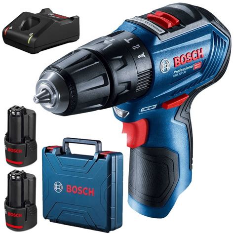 BOSCH GSB 12V 30 Wiertarko wkrętarka 2x2Ah walizka Mensura pl Twoje