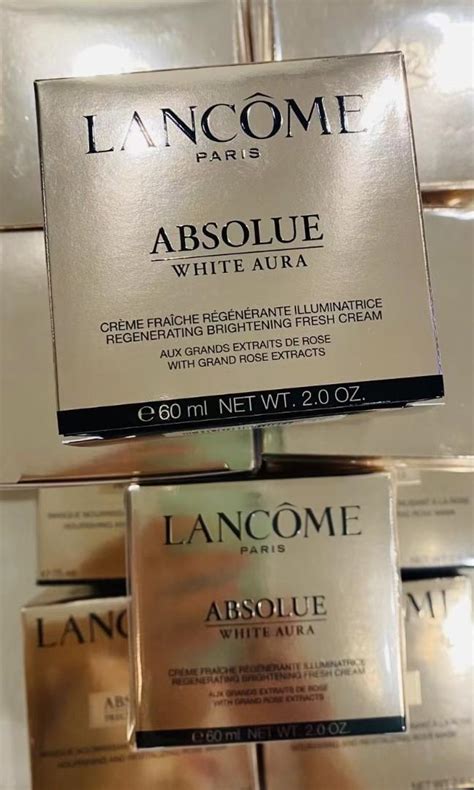 LANCOME ABSOLUE WHITE AURA FRESH CREAM Beauty Personal Care Face