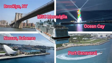 Msc Meraviglia Cruise From Brooklyn Ny To Florida And The Bahamas