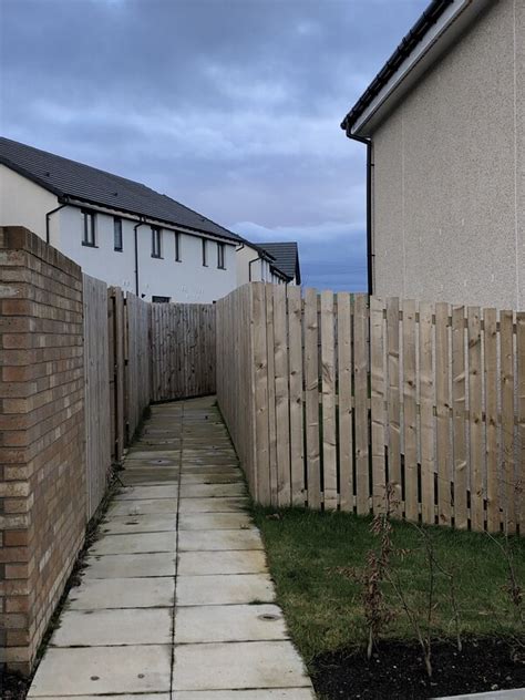 Path Off Banchor Crescent Richard Webb Cc By Sa Geograph