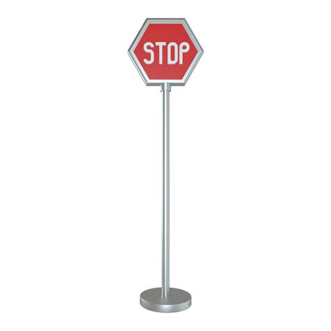 Traffic Sign 3d Vector Traffic Warning Sign 3d Traffic Warning Sign