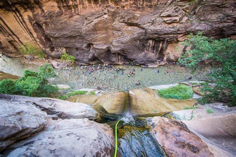 Canyoneering Mystery Canyon Via East Mesa Trail In Zion National Park Utah