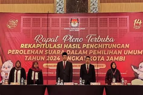 Partisipasi Pemilih Di Kota Jambi Capai 78 29 Persen Di Atas Target