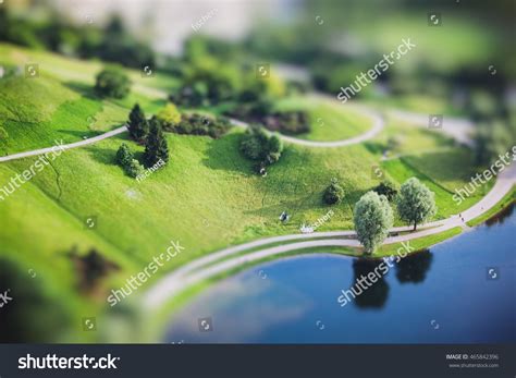 Aerial View Olympiapark Munich Olympiaturm Olympic Stock Photo ...