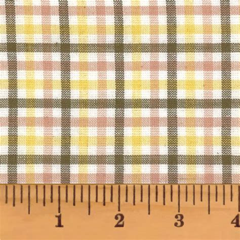 Flora Plaid Homespun Cotton Fat Quarter Jubilee Fabric