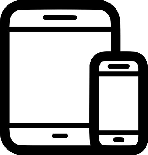 Mobile Device Icon At Collection Of Mobile Device