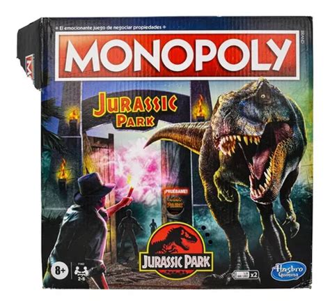 Monopoly Jurassic Park Edicion Especial Hasbro Cd Envío Gratis