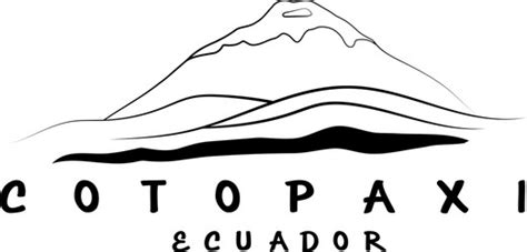 Abstract of volcano cotopaxi in ecuador Royalty Free Vector