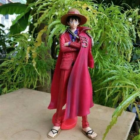 Jual HOBI ACTION FIGURE ONE PIECE MONKEY D LUFFY JUBAH MERAH BIG SIZE