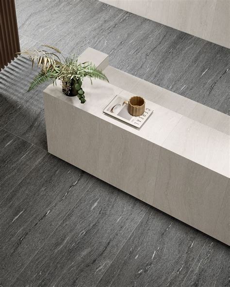 Grigio 60x120 Cm Structured Depth 20 Mm Porcelain Stoneware Tiles