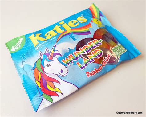 Katjes Wonderland Rainbow Edition Vegan Fruit Gums 200g Fruit Gums