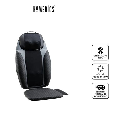 Đệm Ghế Massage đa Năng 2in1 Homedics Mcs 950 Chiaki Vn